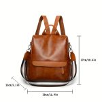 Women Fashion Back Pack Style: 522 - Image 2
