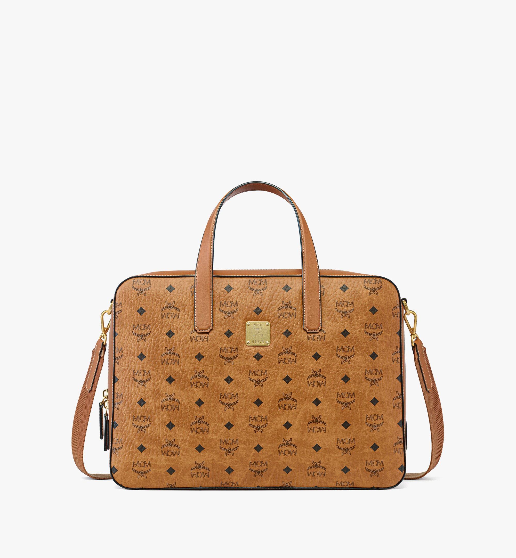 Aren-Visetos-Leather-Mix-Match-Handbag-1 Aren Visetos Leather Mix & Match Handbag - Image 1
