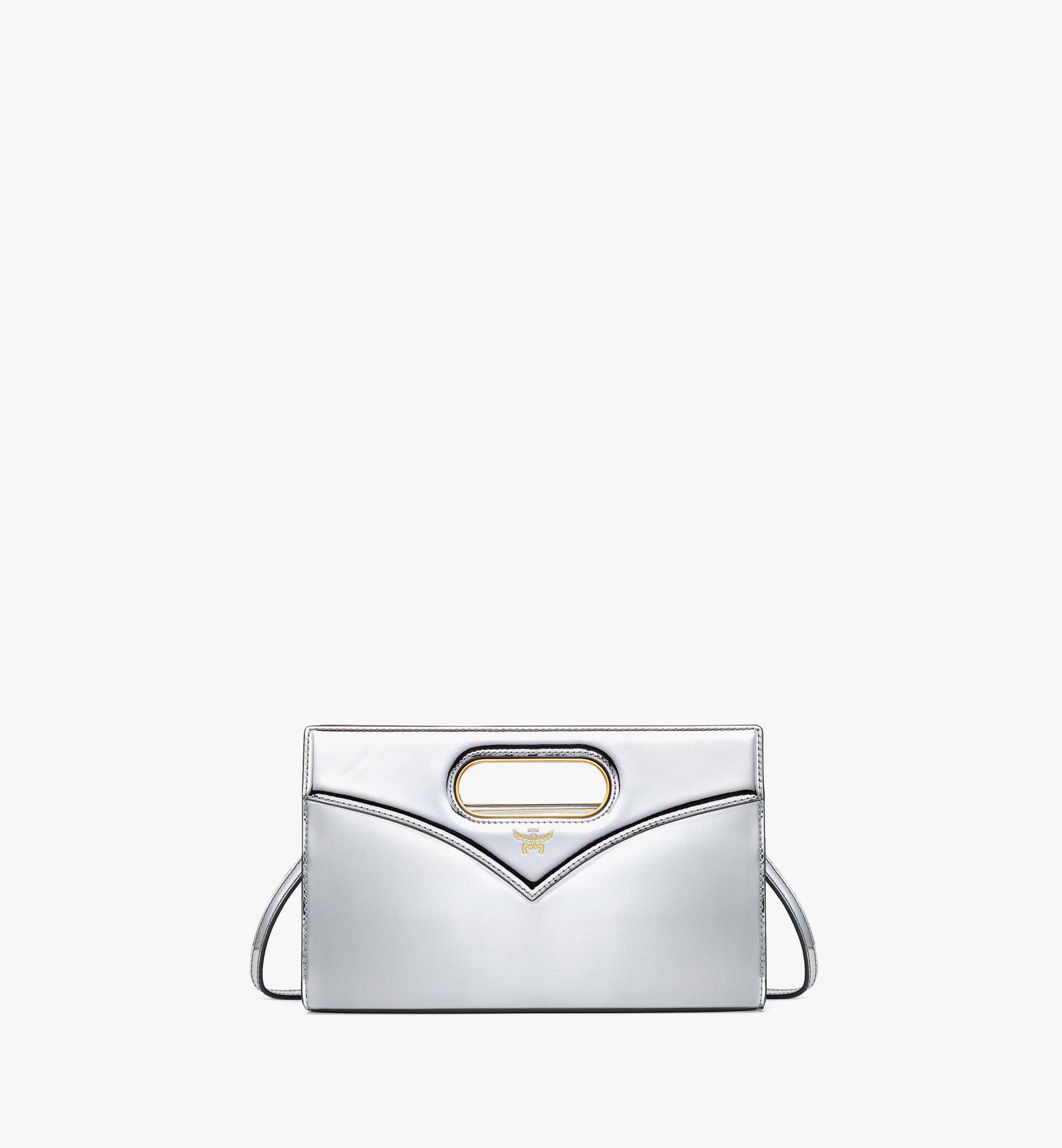 Diamond-bag-with-metallic-mirrored-leather-1 Diamond bag with metallic mirrored leather - Image 1